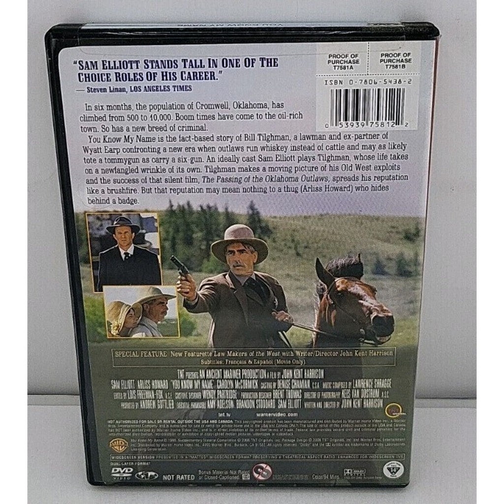 You Know My Name (DVD, 1999)