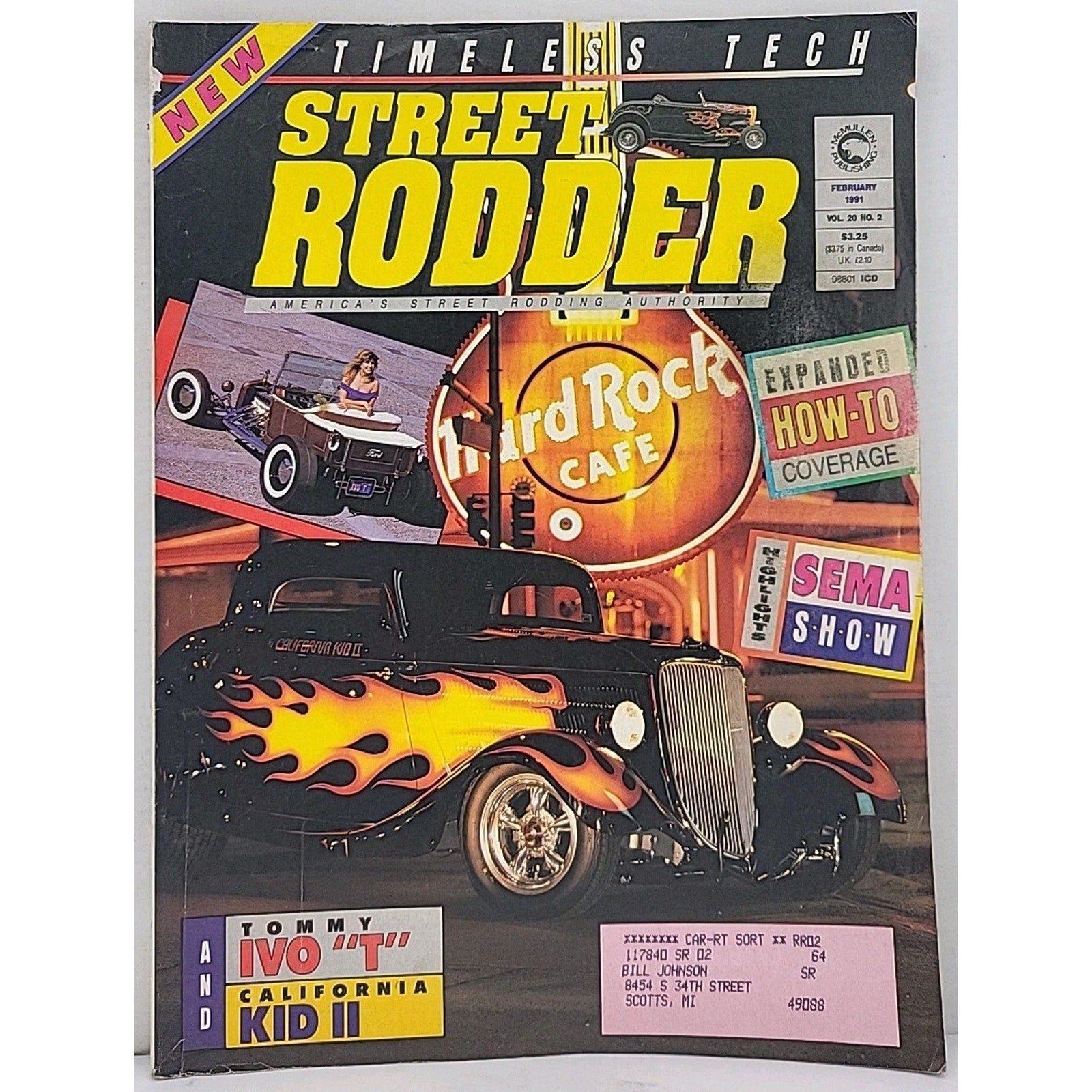 Street Rodder Magazine - February 1991 - Vol. 20 No. 2