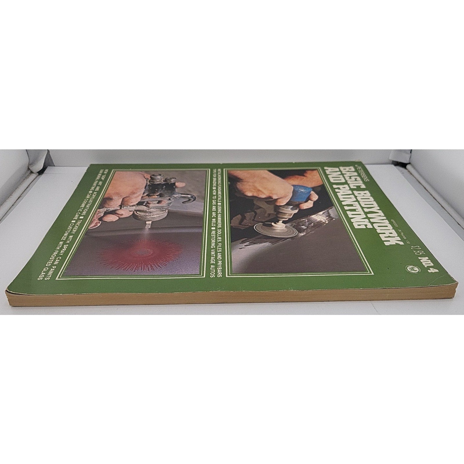 1975 Petersen's Basic Bodywork And Painting Book No 4 Metal Work Restoration