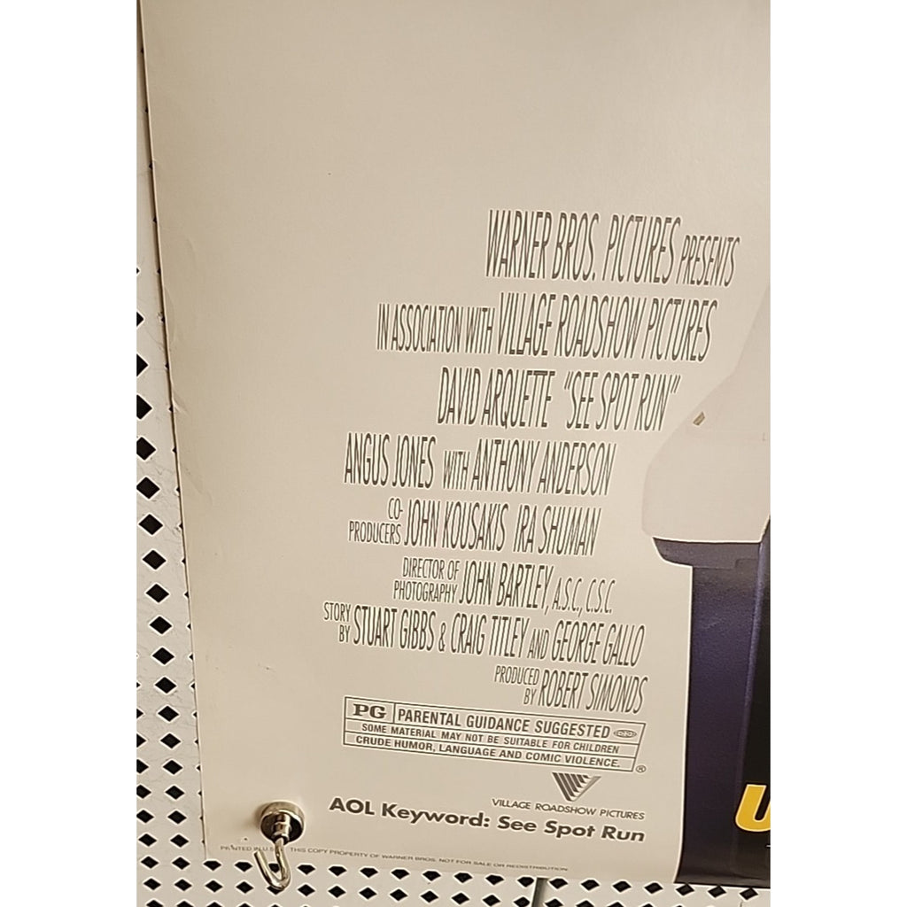 See Spot Run Original 27x40 Double Sided Movie Poster