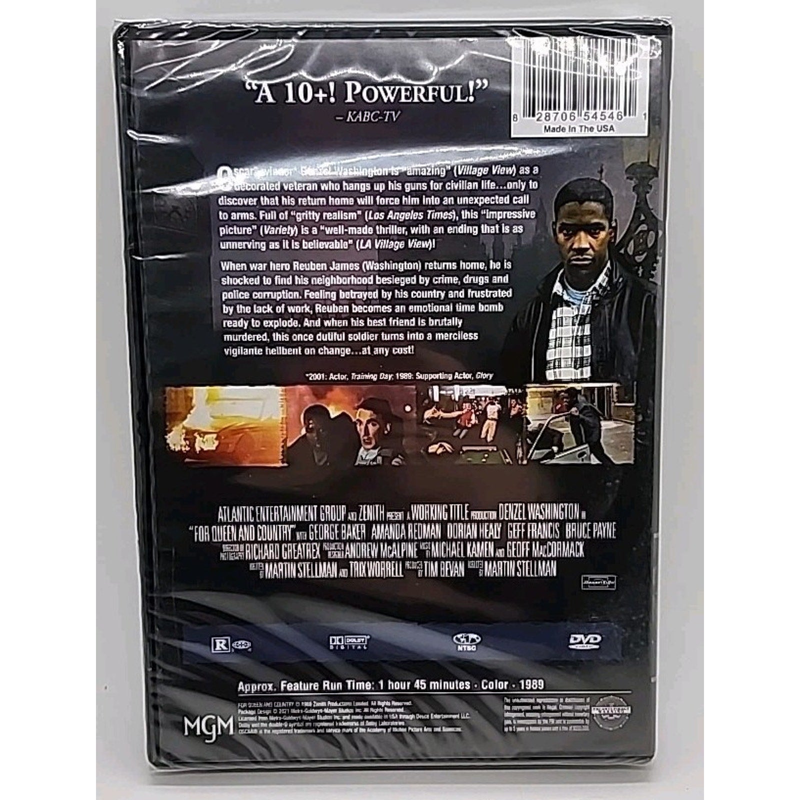 For Queen And Country (DVD) *Brand New*