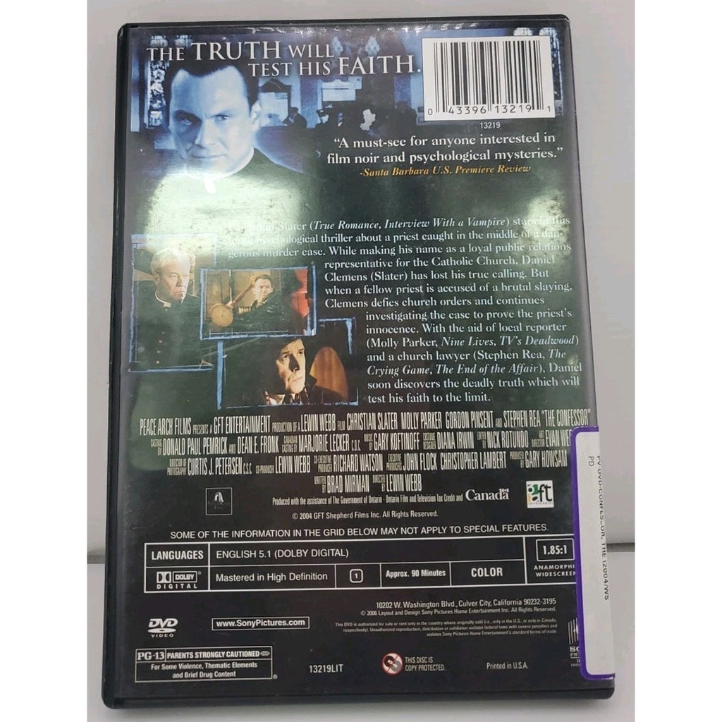 The Confessor (DVD, 2004)