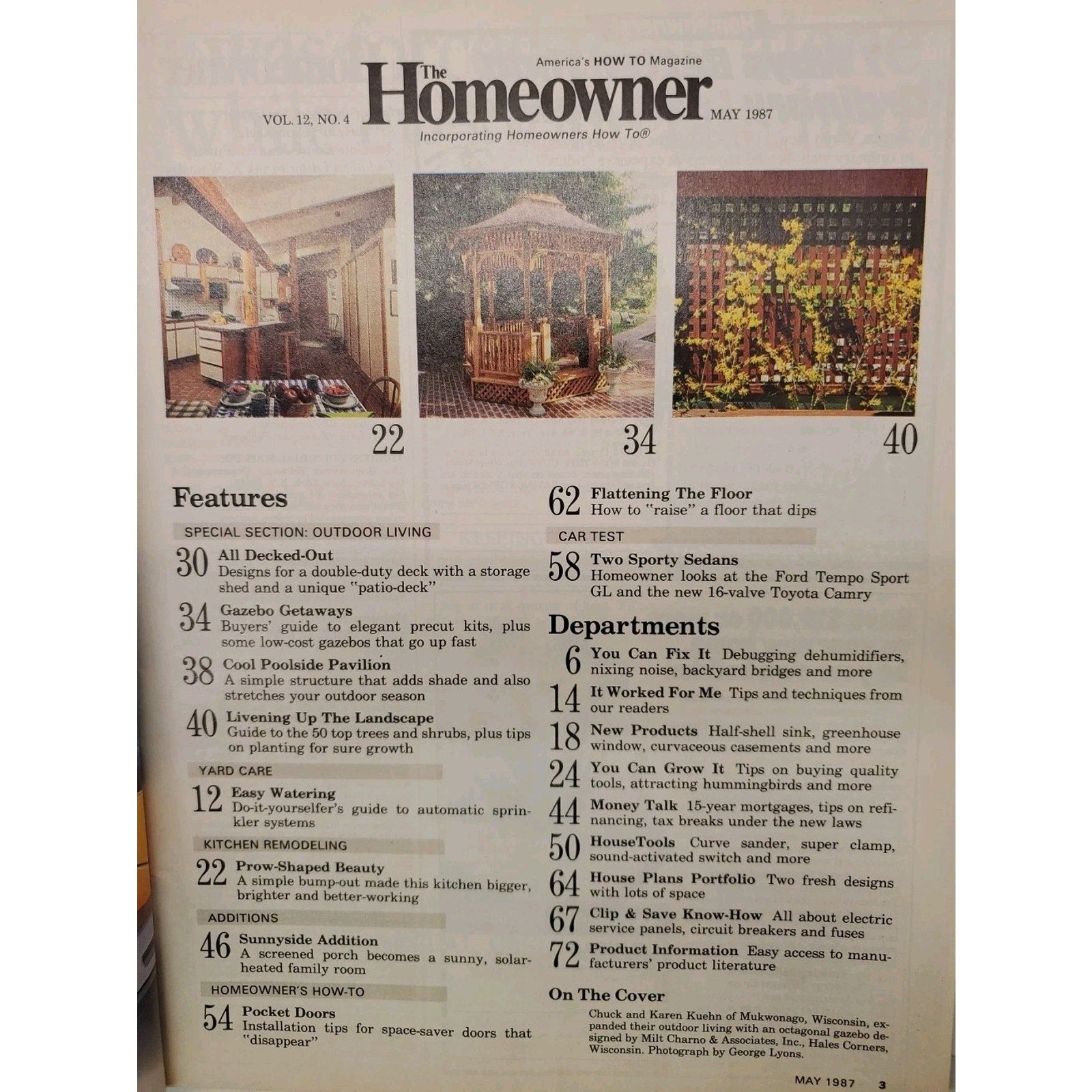 The Homeowner May 1987 Magazine
