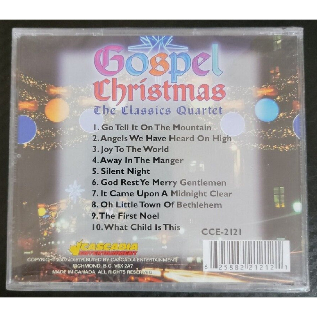 Gospel Christmas by The Classics Quartet (CD) *Brand New*