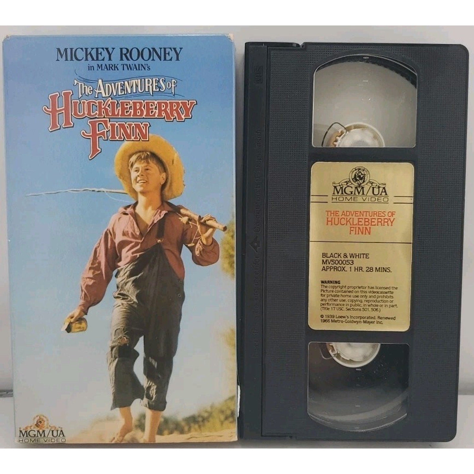 The Adventures of Huckleberry Finn (VHS, 1993)