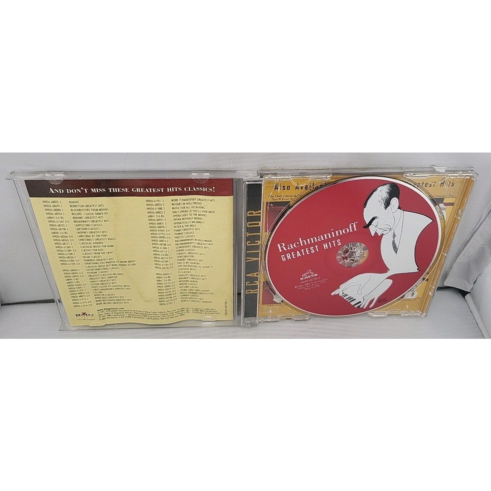 Rachmaninoff Greatest Hits by Various (CD, 1997)