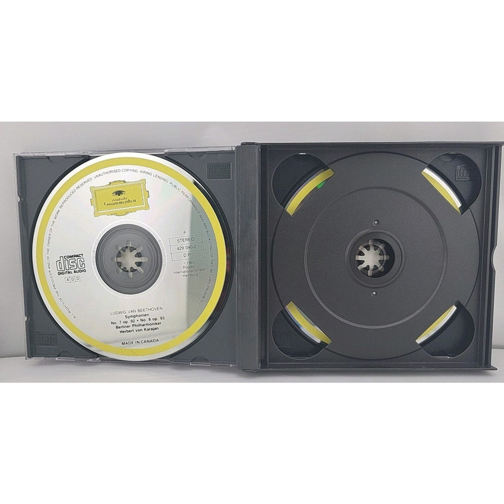 Beethoven - Symphonies 7-9 - Herbert Von Karajan - 2 CD's Set Album - 1963