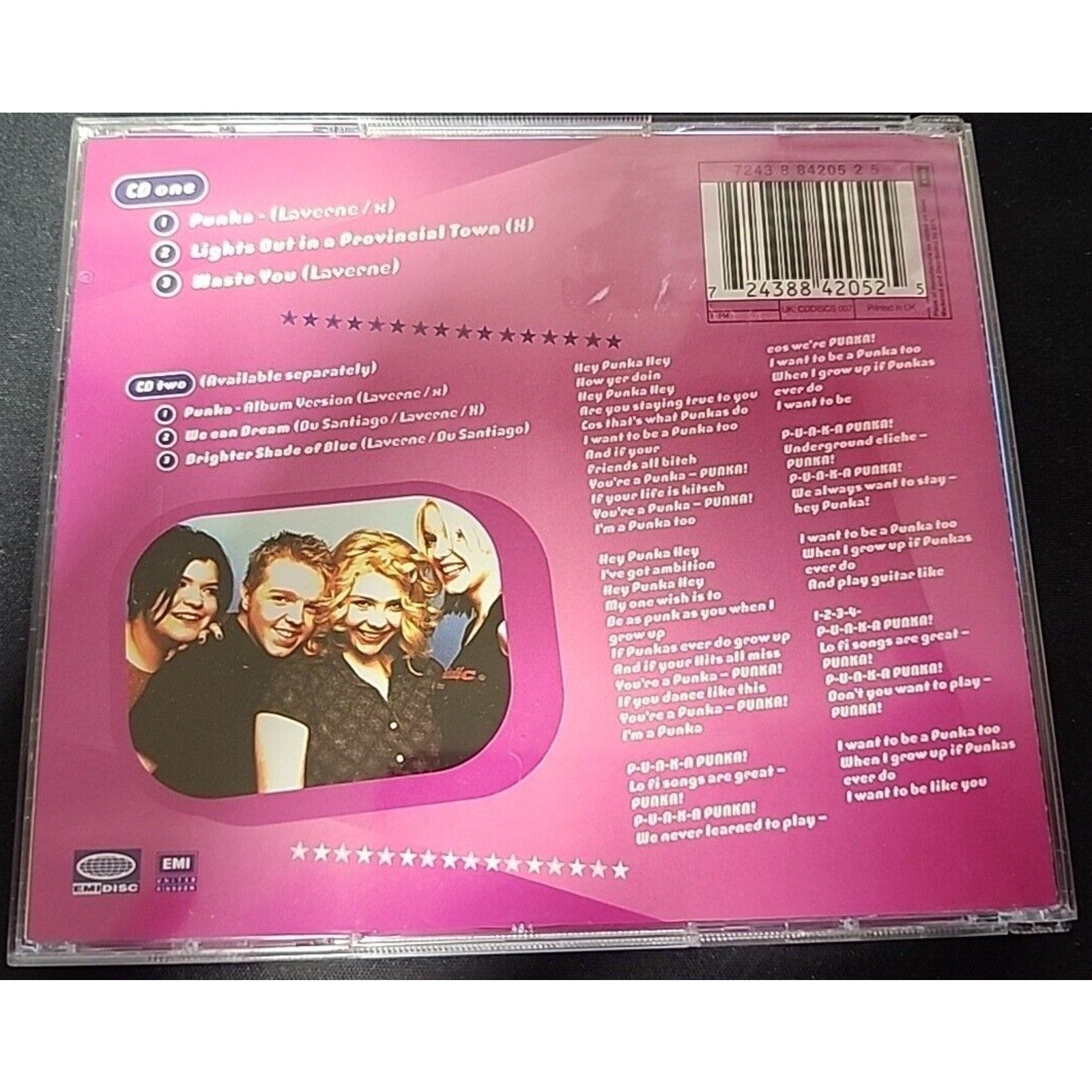 Kenickie Punka (CD) Missing Disc 2