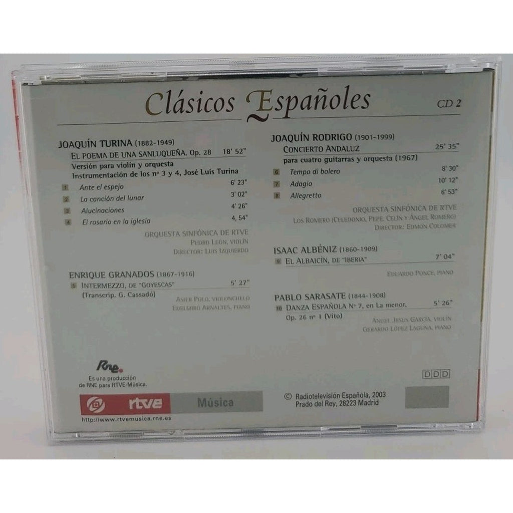 Clásicos Españoles 5 CD Set