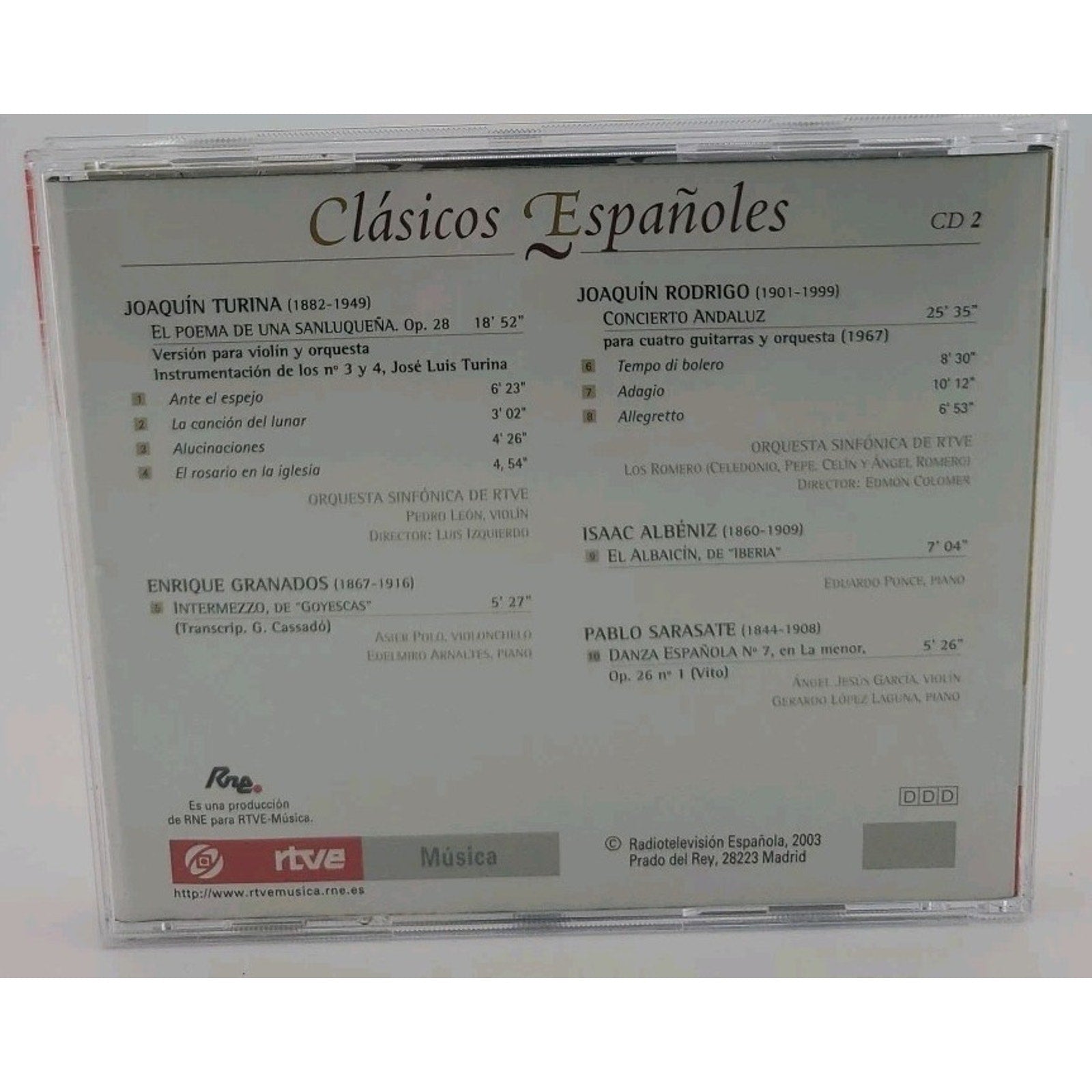 Clásicos Españoles 5 CD Set