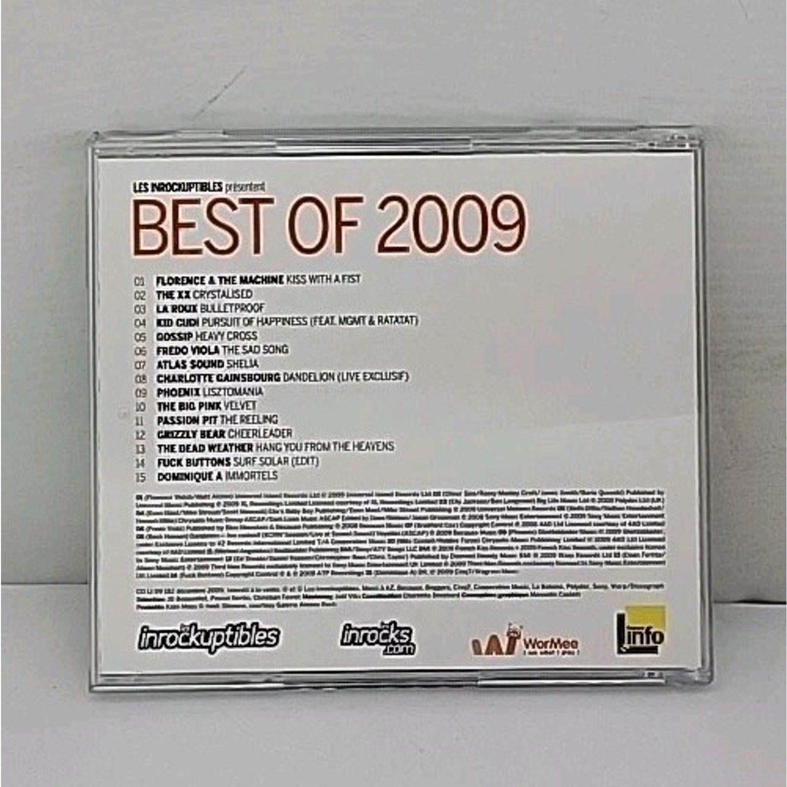 Les Inrockuptibles Présentent Best Of 2009 CD