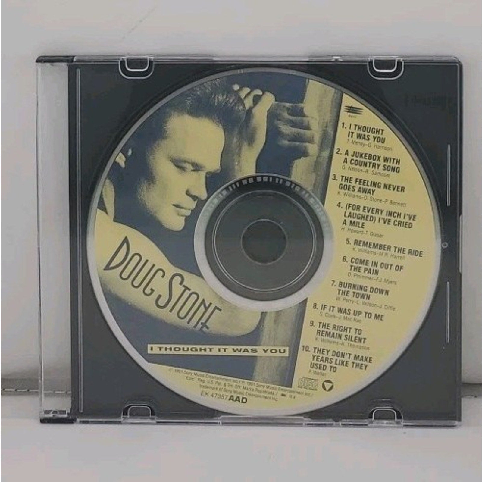 I Thought It Was You by Doug Stone (CD, Aug-1991, Epic) *Disc Only*