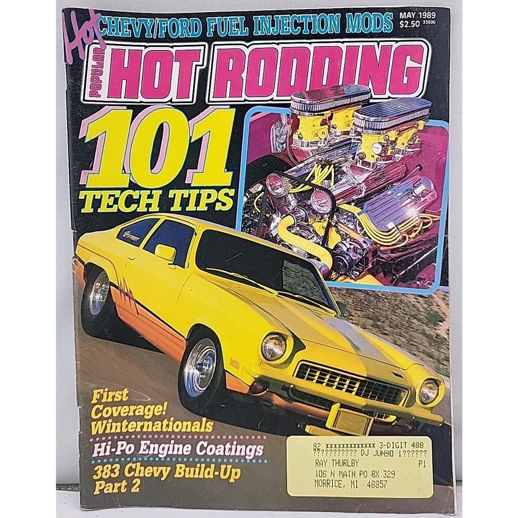 Popular Hot Rodding - May 1989 - Volume 28 Number 5
