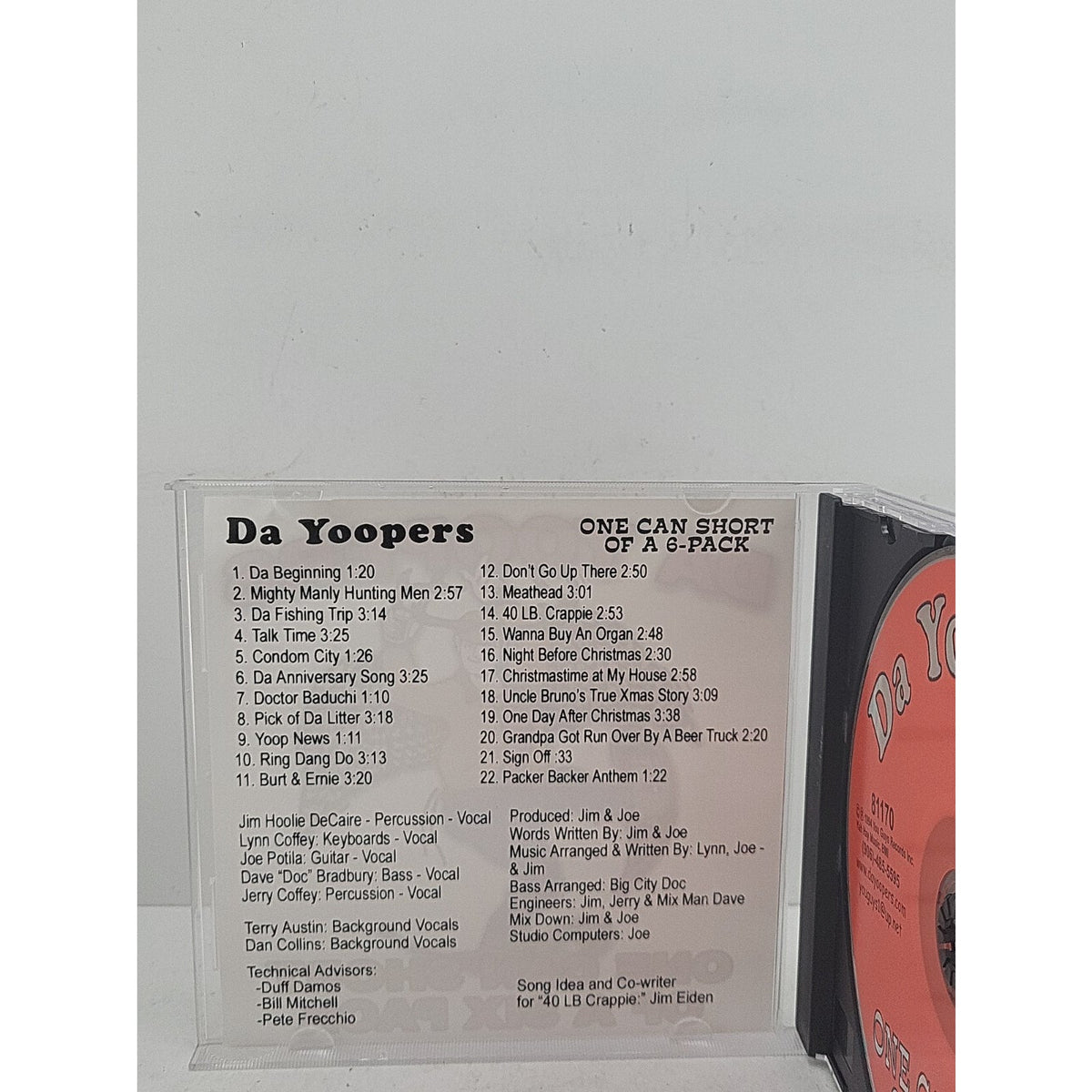 One Can Short of a 6 by Da Yoopers (CD, 1995)