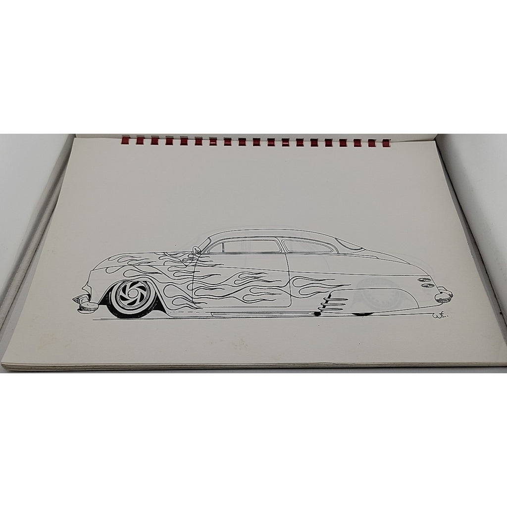 Leadsleds Volume 1 Shoebox Fords & Bathtub Mercs Coloring Book