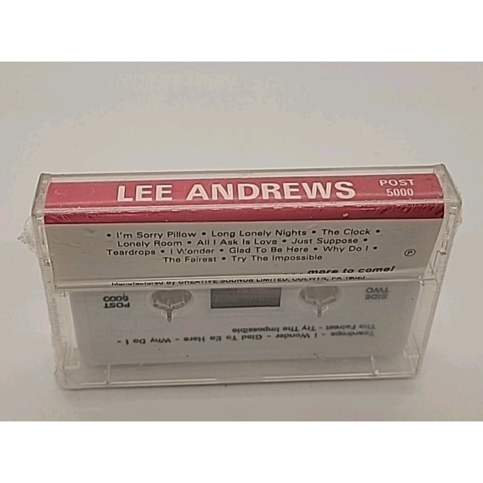 Golden Songs Of Lee Andrews (Cassette) *Brand New*