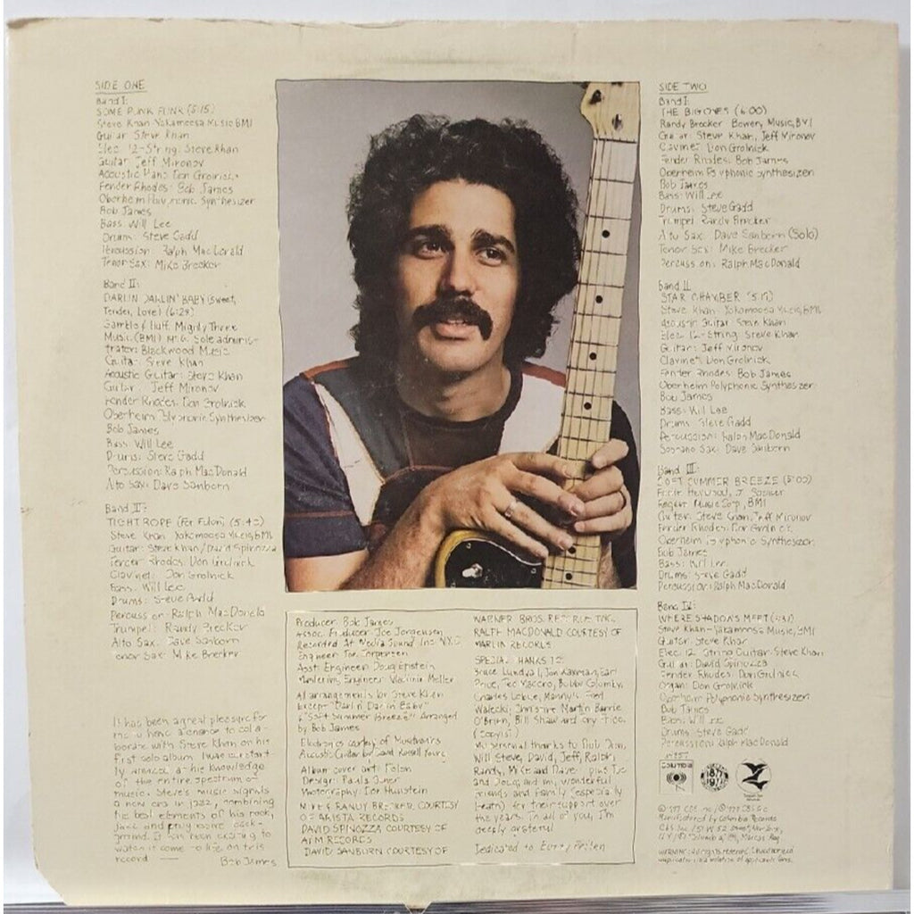 Steve Khan Tightrope (Record)
