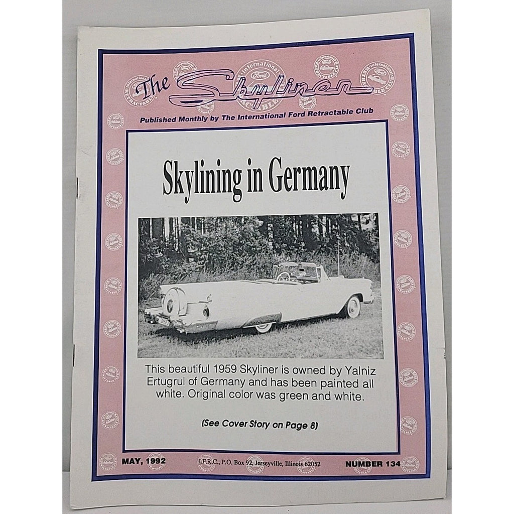 The Skyliner - International Retractable Club - May 1992 Number 134