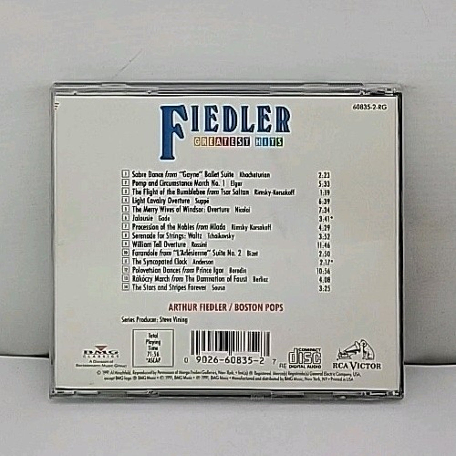 Greatest Hits by Arthur Fiedler (CD, 1991)