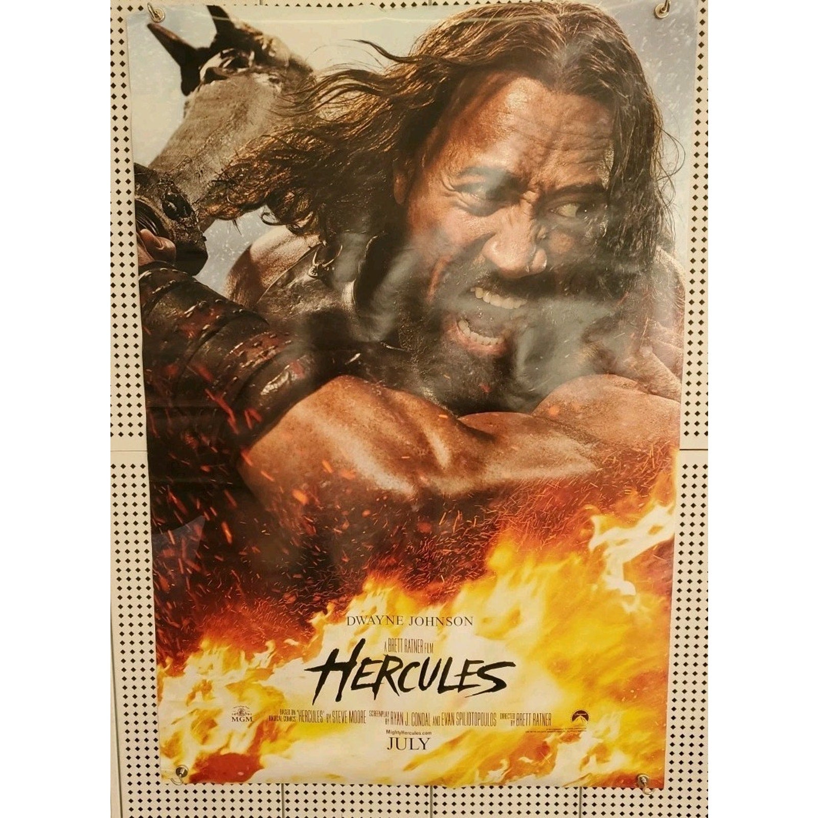Hercules - Original DS Movie Poster D/S 27x40 The Rock