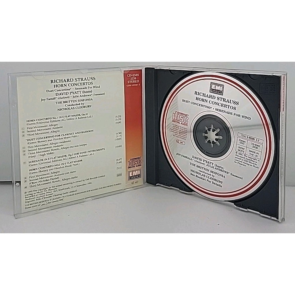 CD Richard Strauss, David Pyatt, Joy Farrall, Julie Andrews, The Britten Sinfoni