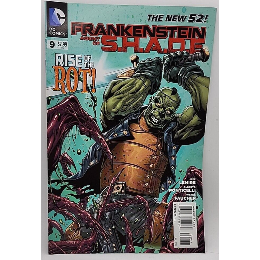 Frankenstein Agent of S.H.A.D.E #9 (2012) DC Comics Comicbook