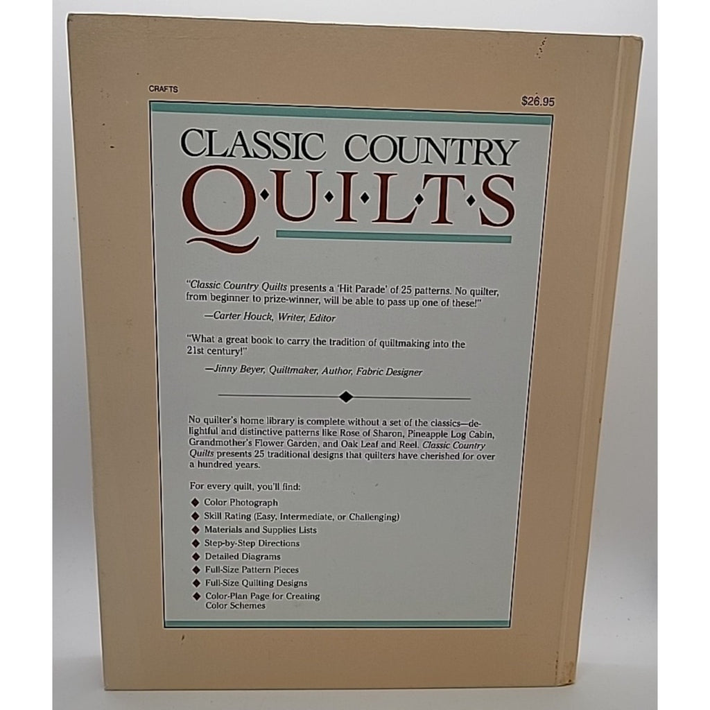 Classic Country Quilts : Step-by-Step Directions for 25 All-Time Favorites by...