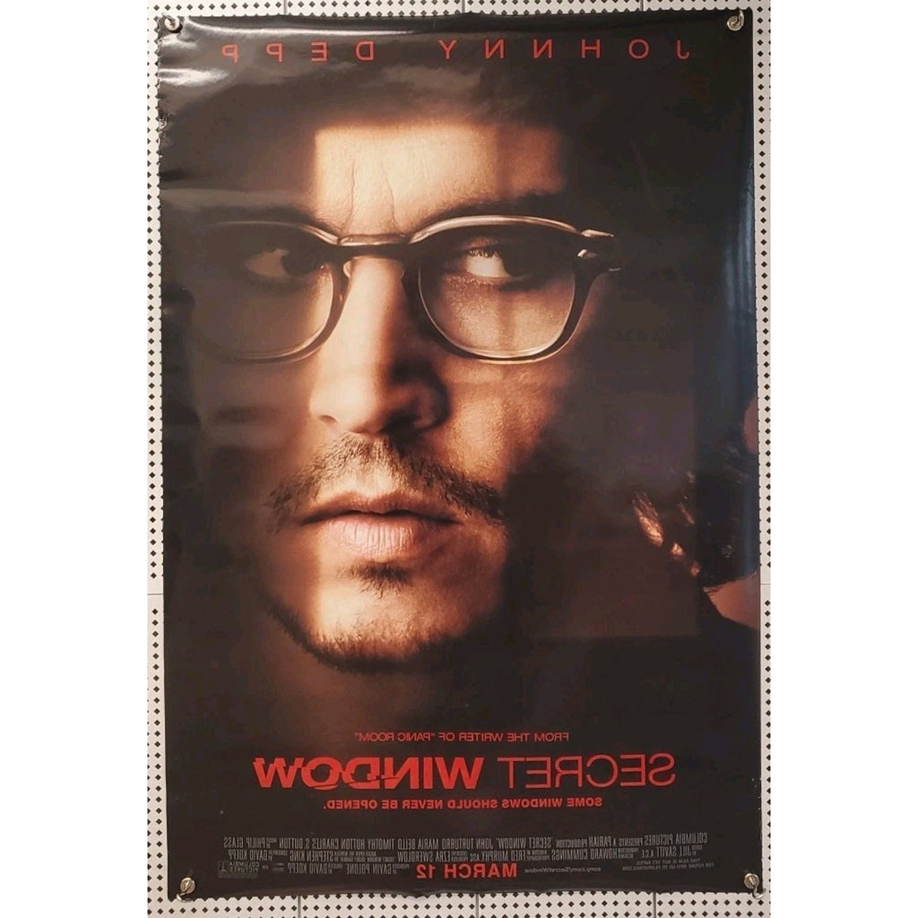 Secret Window 2004 Double Sided Original Movie Poster 27"x40"