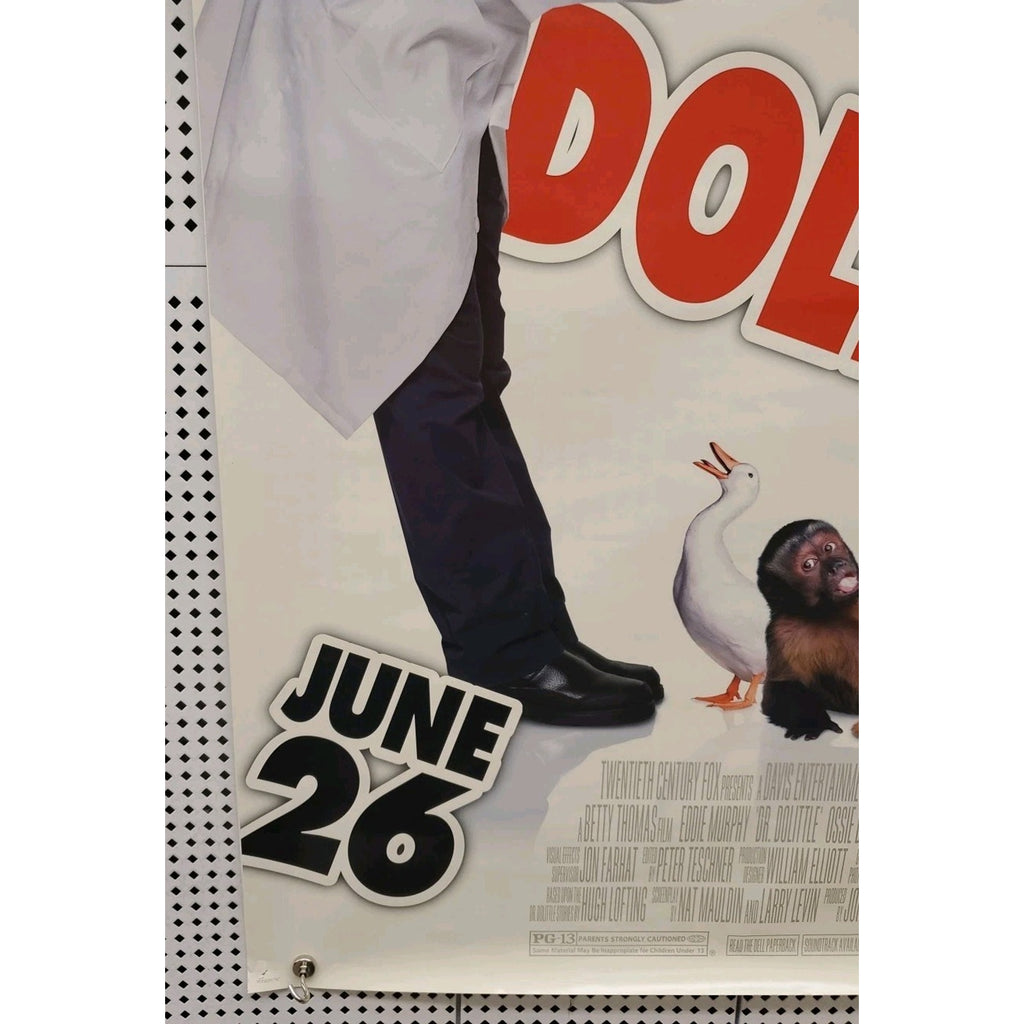 Dr. Dolittle movie poster 27 x 40 Single-Sided