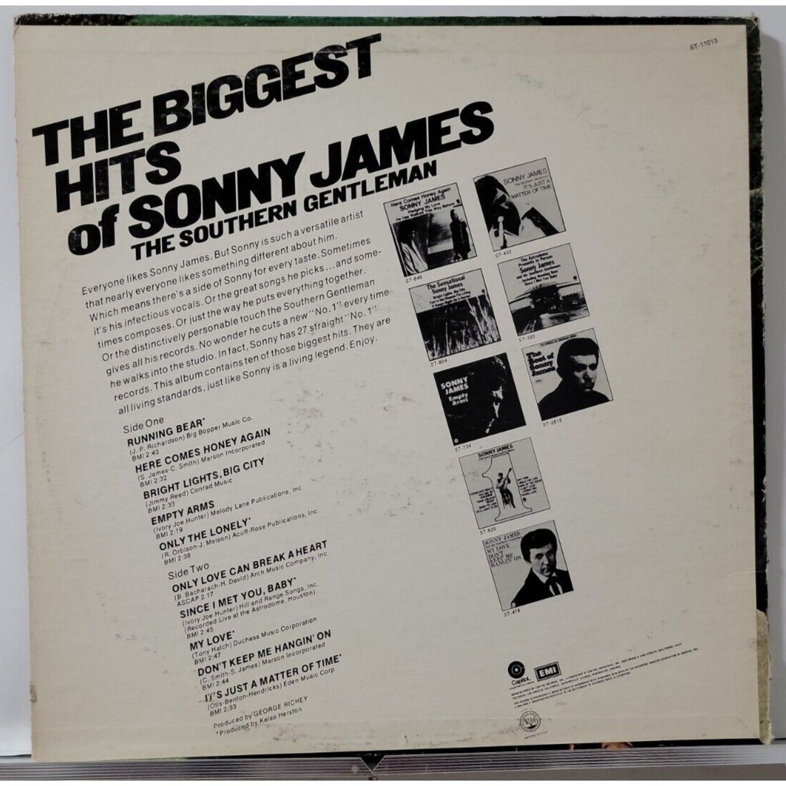 Sonny James – The Biggest Hits Of Sonny James The Southern Gentleman (Record)