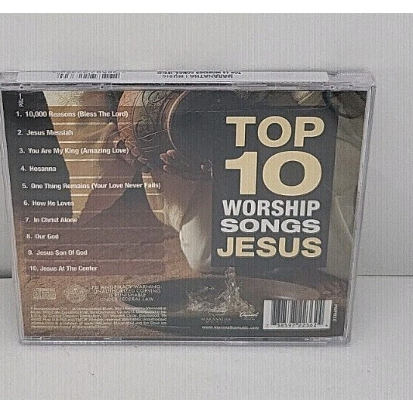 Top 10 Worship Songs: Jesus by Maranatha Music (CD, 2014) *Brand New*