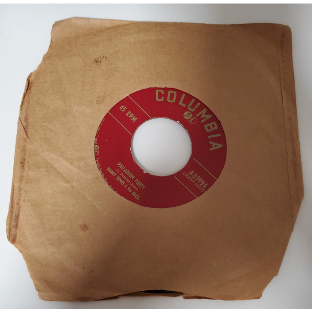 Harry James & His Orch. - Palladium Party - 45RPM Record - Singles