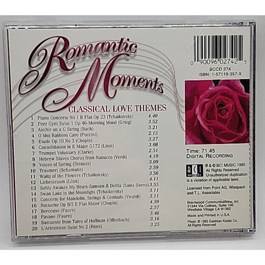Romantic Moments - Classical Love Themes (CD)