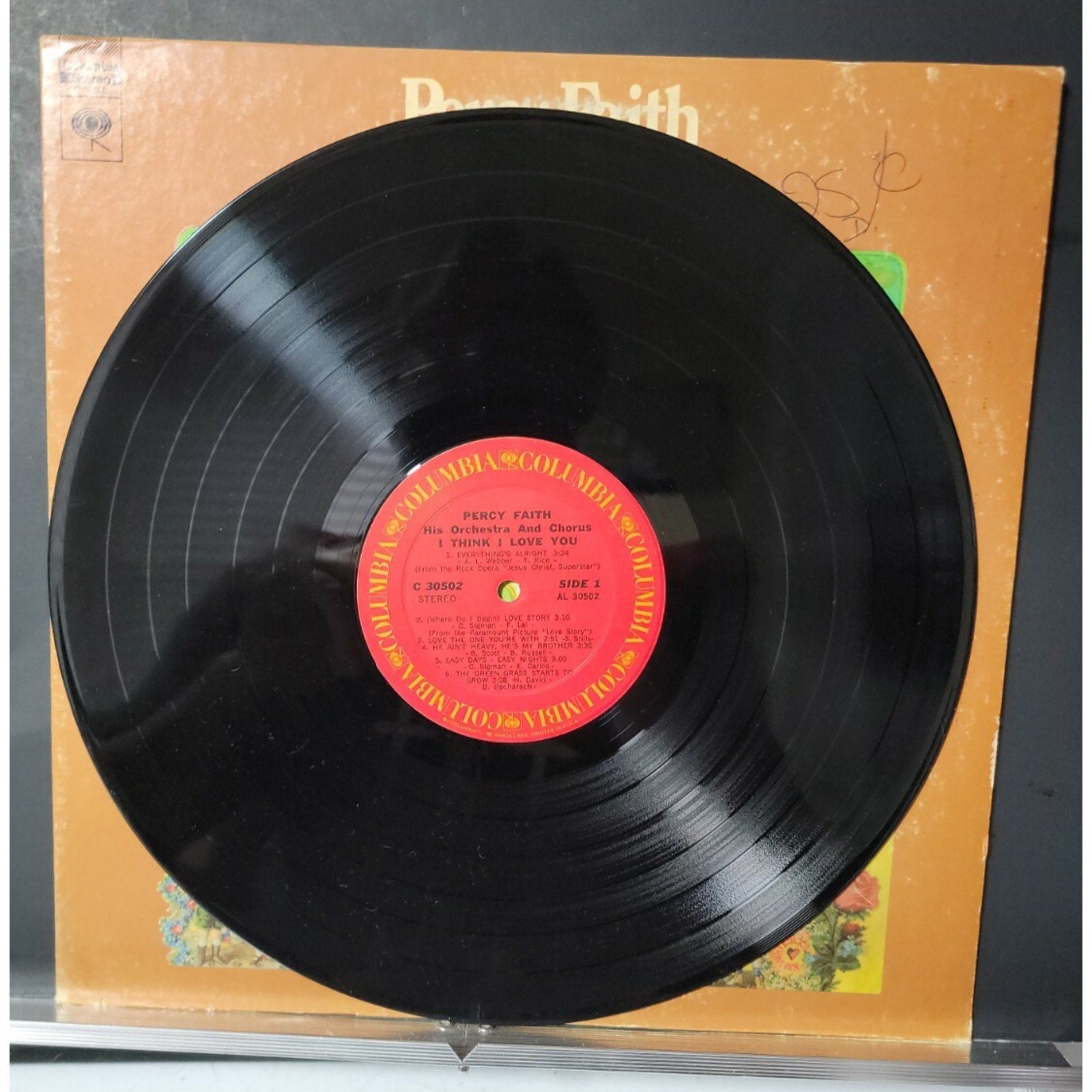 Percy Faith His Orchestra And Chorus* ‎– I Think I Love You (Vinyl)