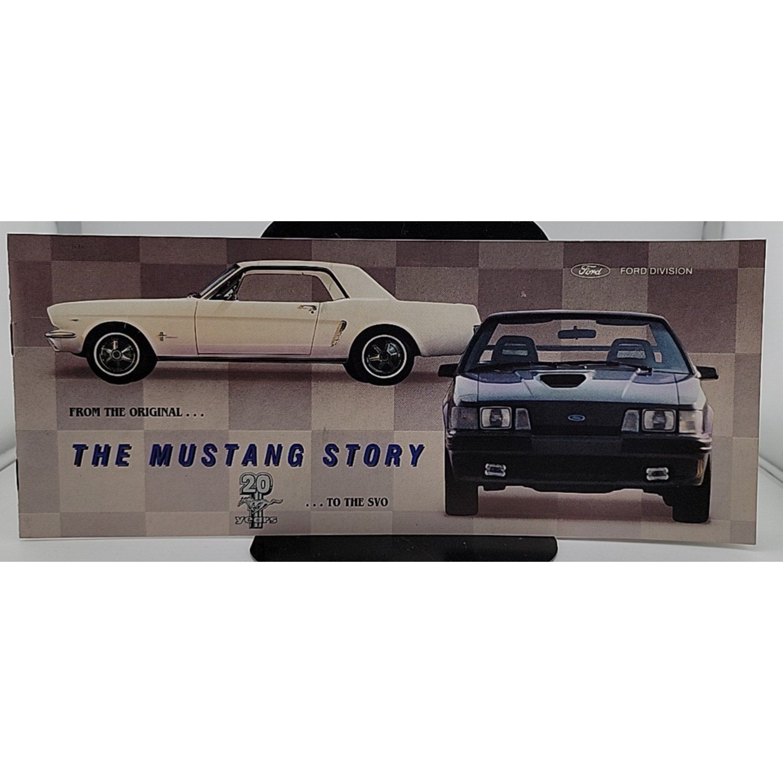 1984 Ford Mustang 20 Years Brochure