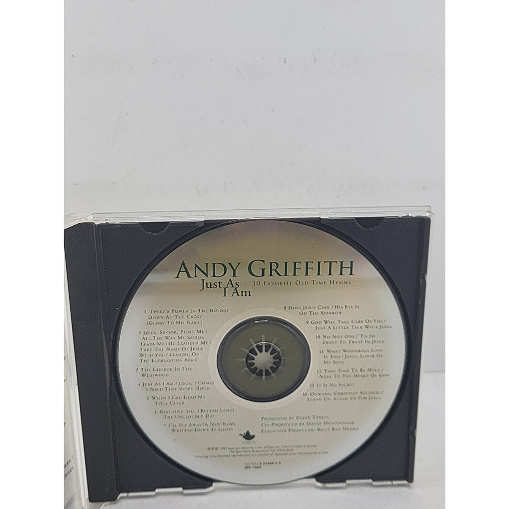 Just As I AM by Andy Griffith (CD, 1998)