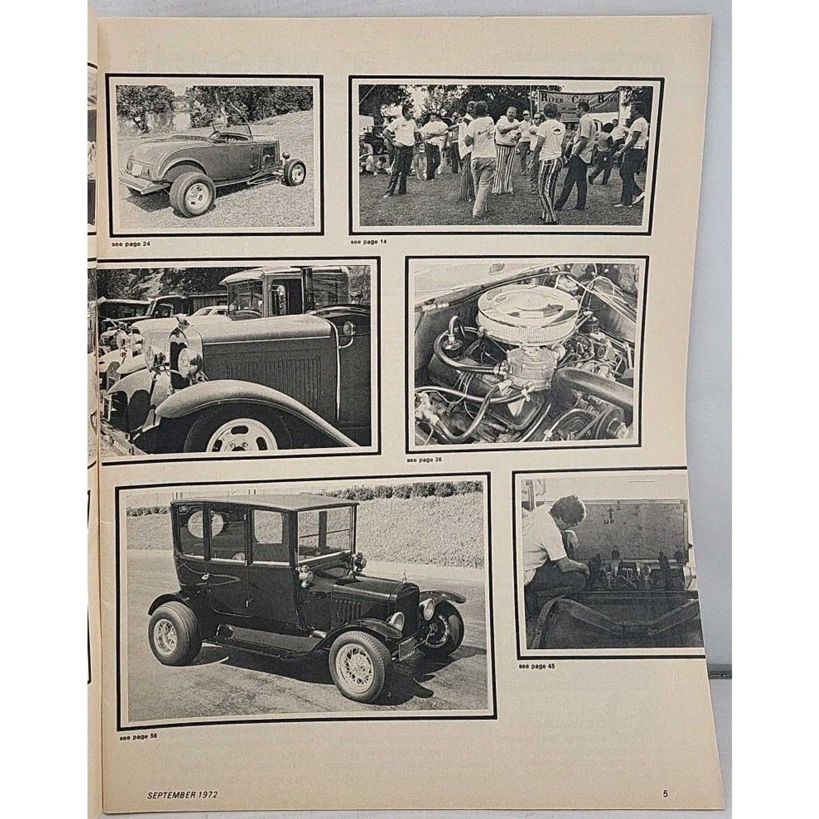Street Rodder Magazine September 1972 Vol. 1 No. 5