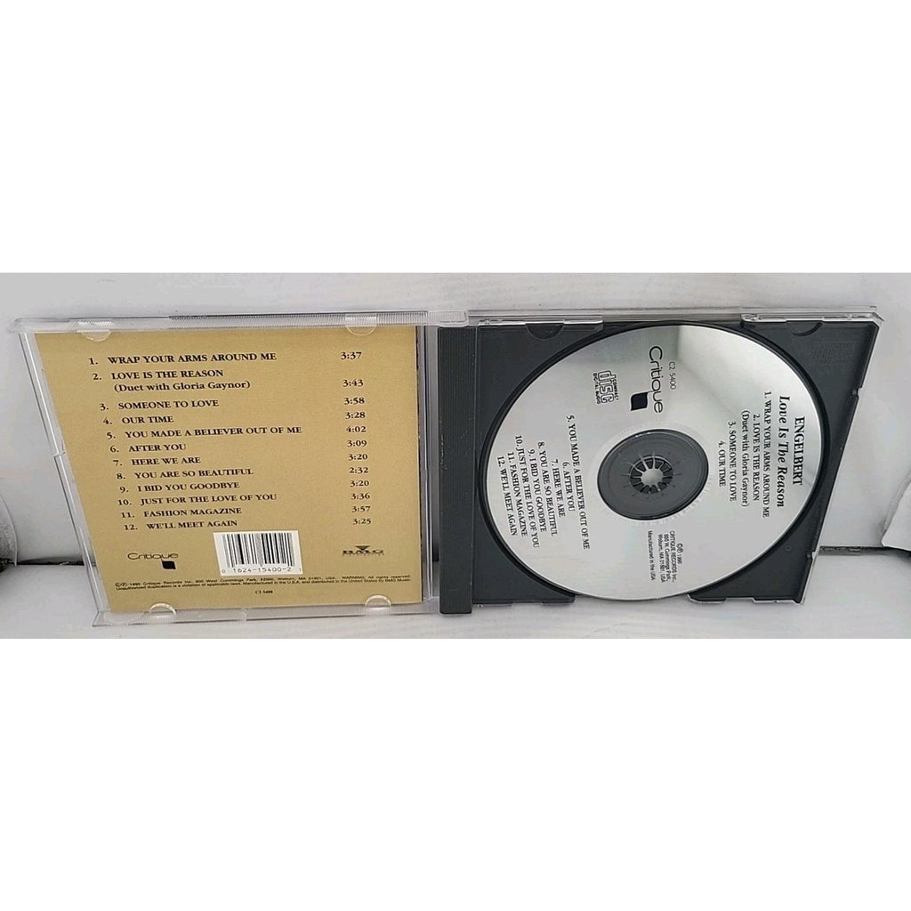Love Is the Reason by Engelbert Humperdinck (Vocal) (CD, Critique Records)