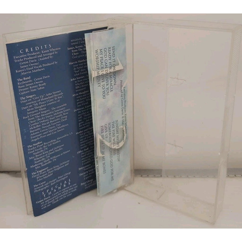 Karen Wheaton Pentecostal Fire Gospel Music (Cassette)