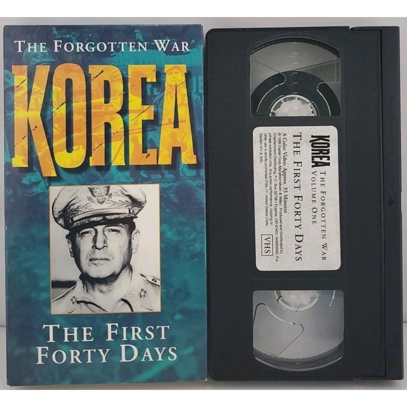 Korea 1950-1953 - The Forgotten War (VHS, 1998)