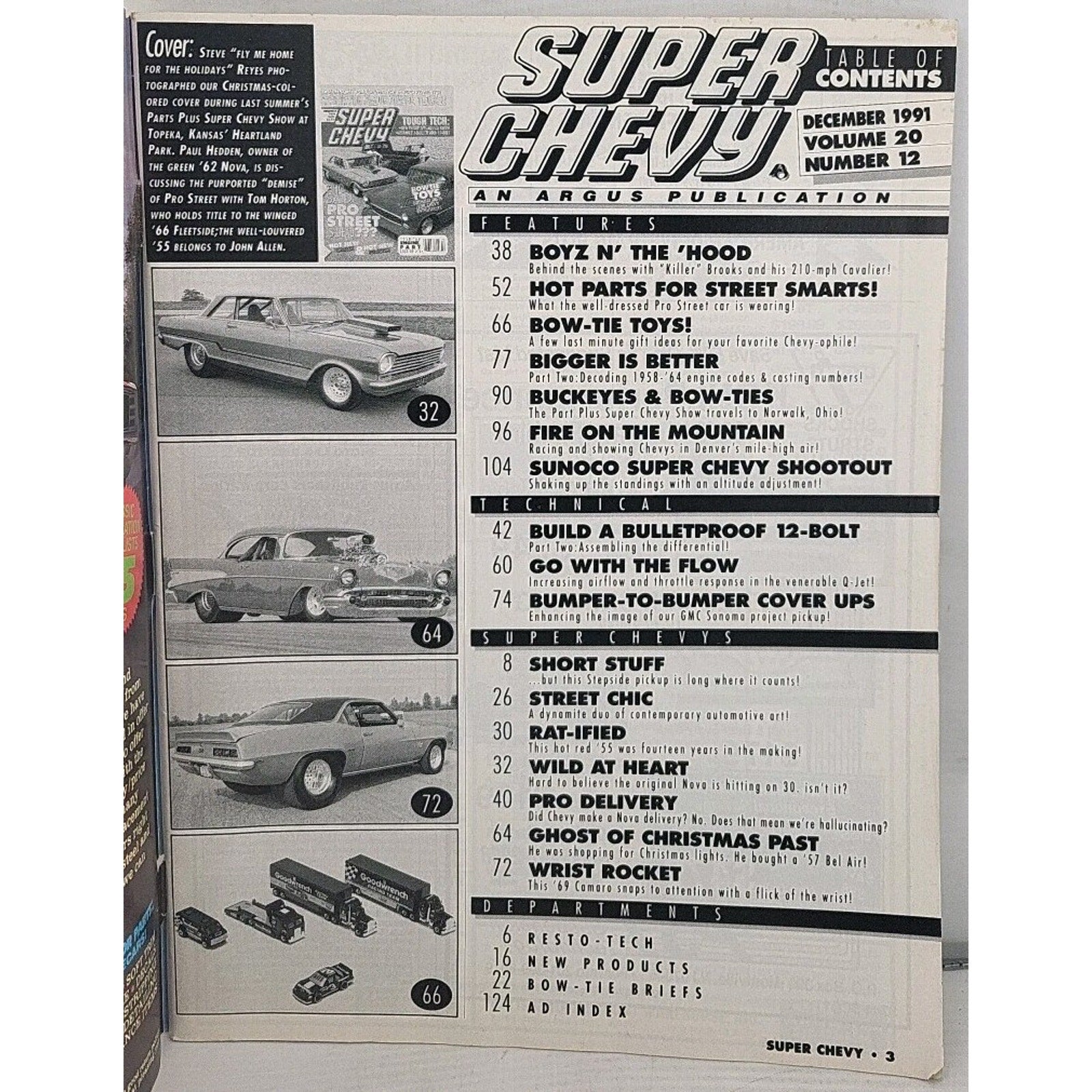 Super Chevy Magazine - December 1991 - Volume 20 Number 12