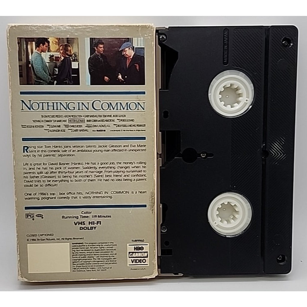 Nothing in Common (VHS)