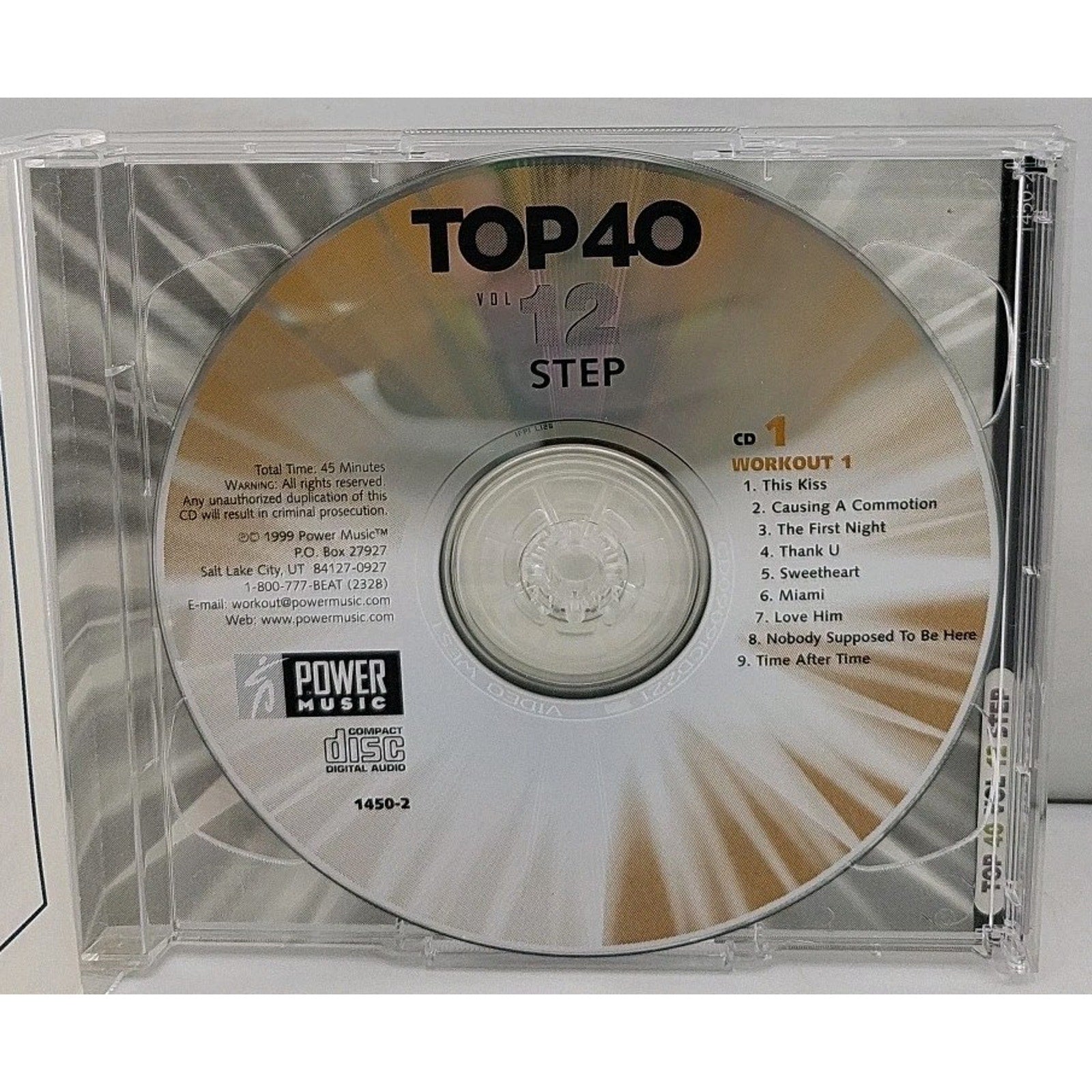 Top 40 Vol 12 Step CD