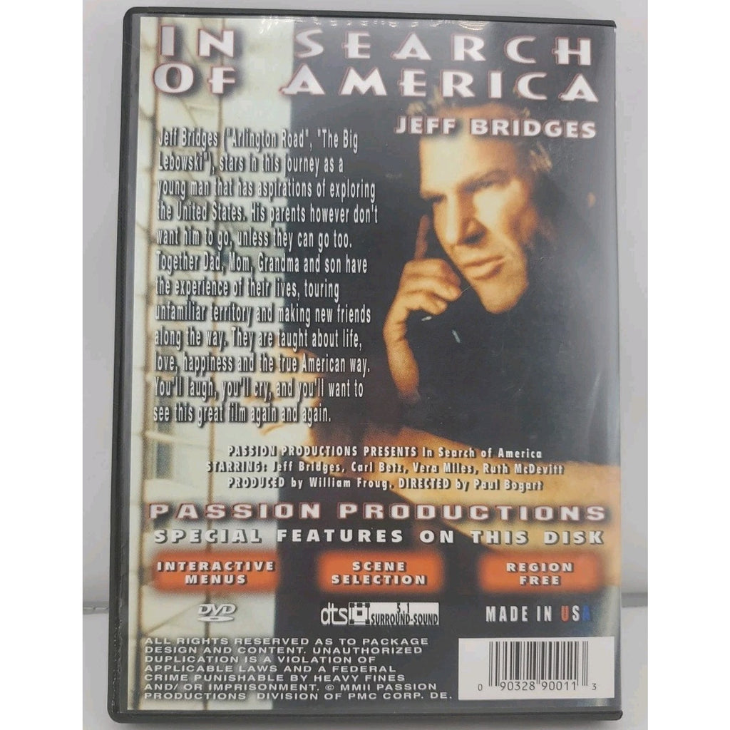 In Search of America (DVD, 1971)