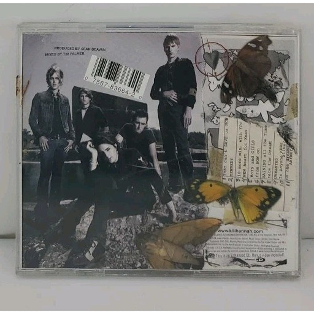 For Never & Ever by Kill Hannah (CD, 2003) *No Cover Art*