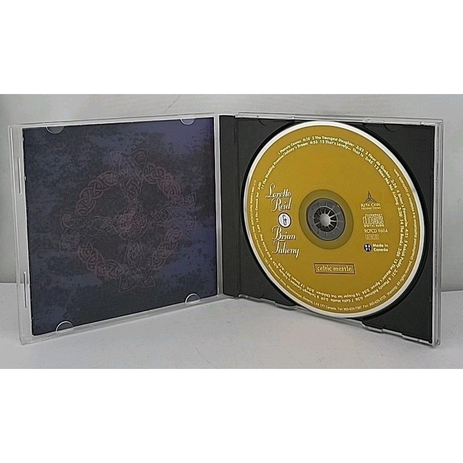 Loretto Reid & Brian Taheny Celtic Mettle CD
