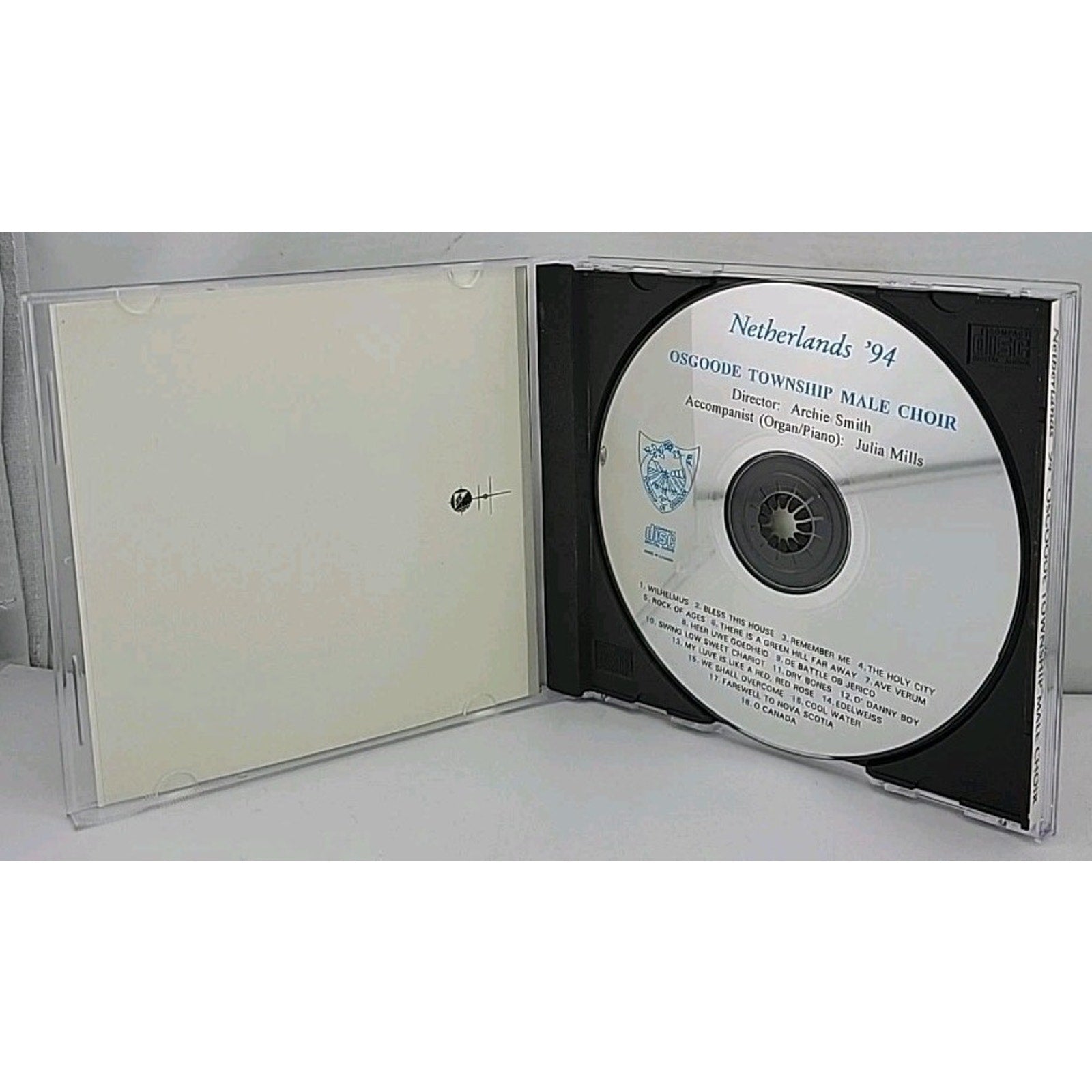Netherlands '94 CD - Osgoode Township Male Choir