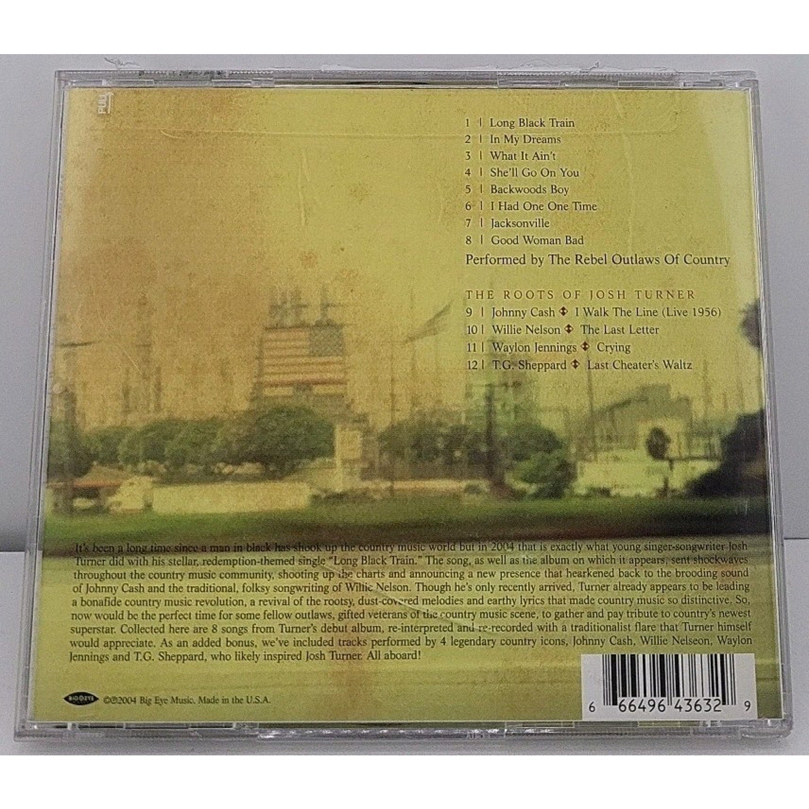 A Tribute to Josh Turner by Various (CD, 2004)