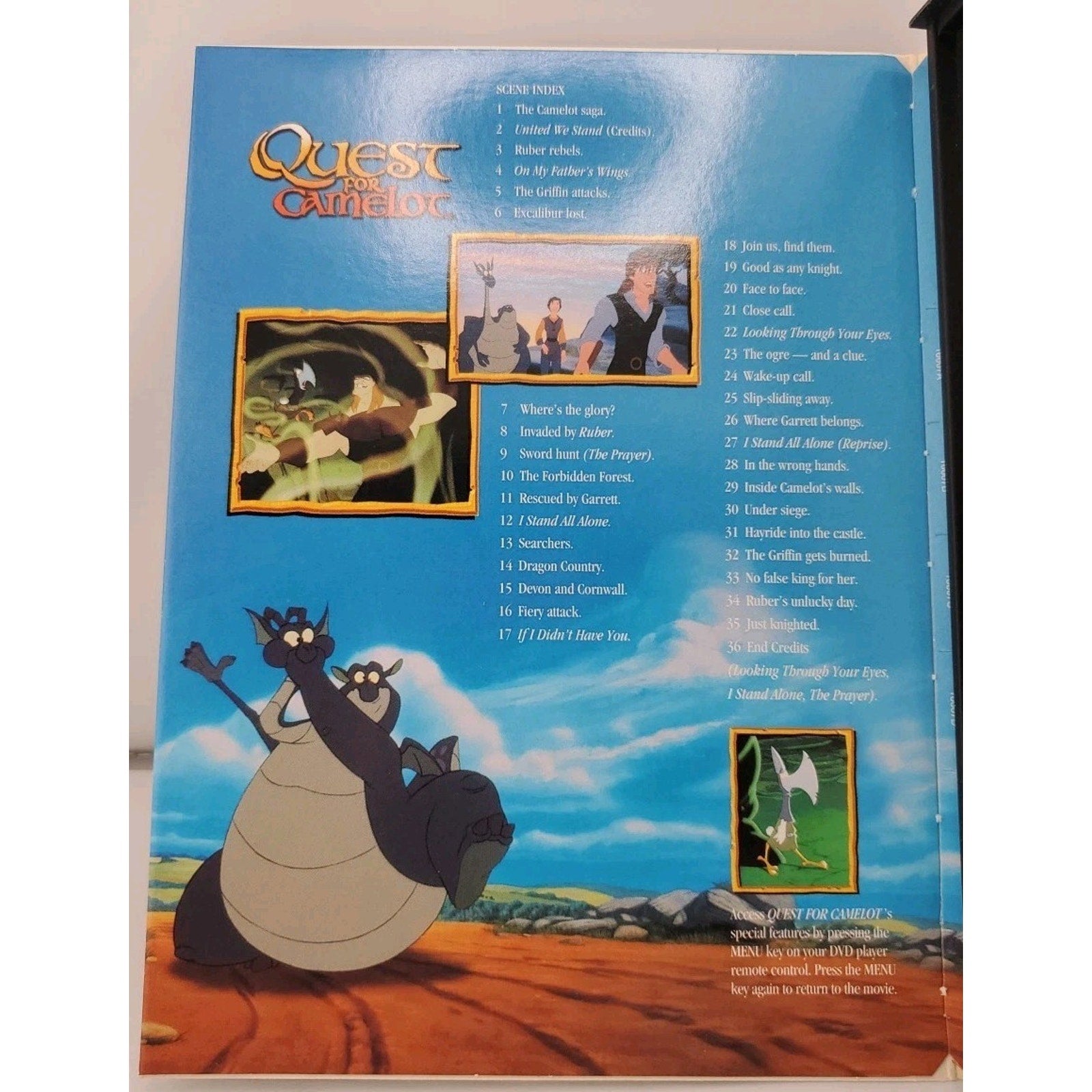 Quest for Camelot (DVD, 1998)