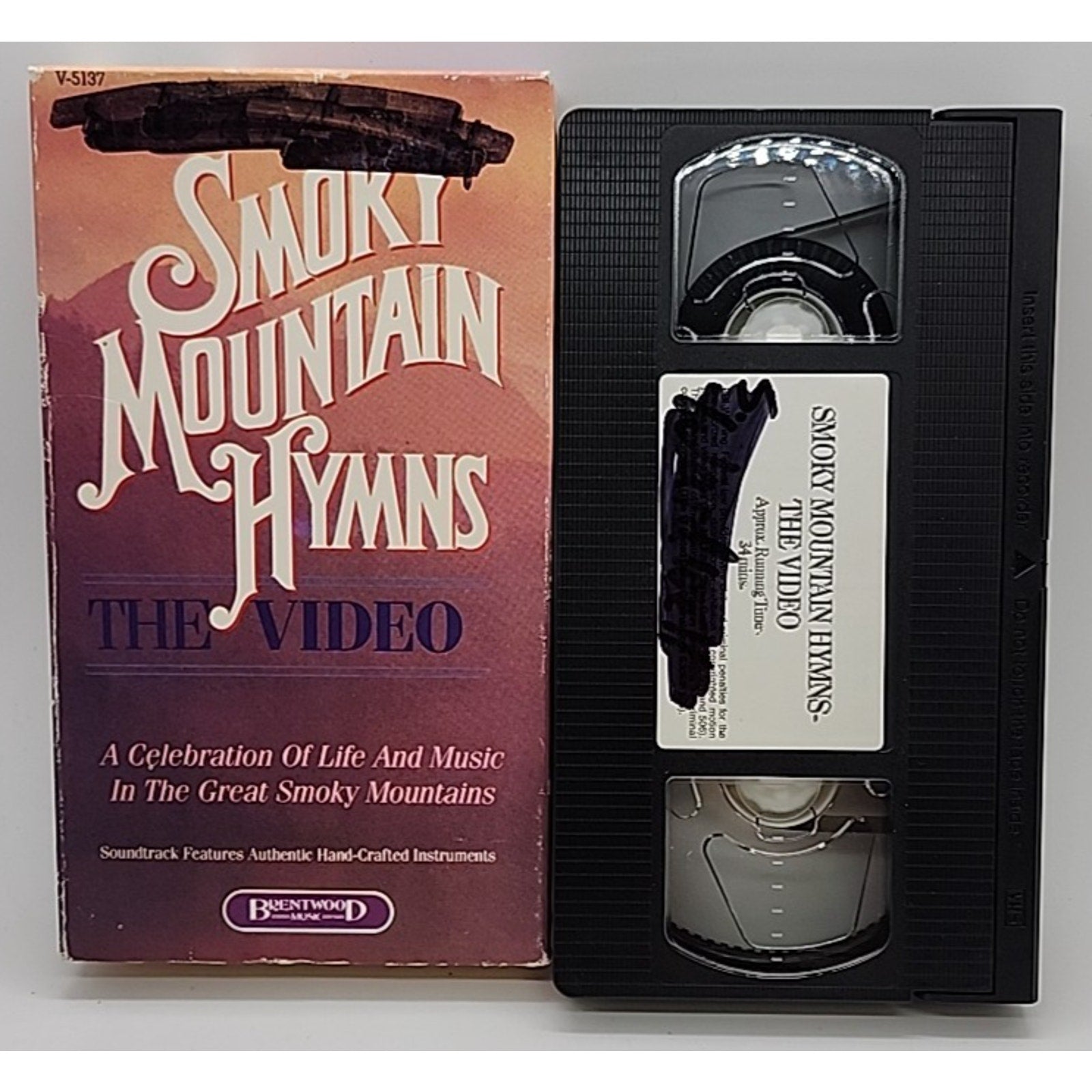 Smoky Mountain Hymns The Video (VHS, Brentwood Home Video)
